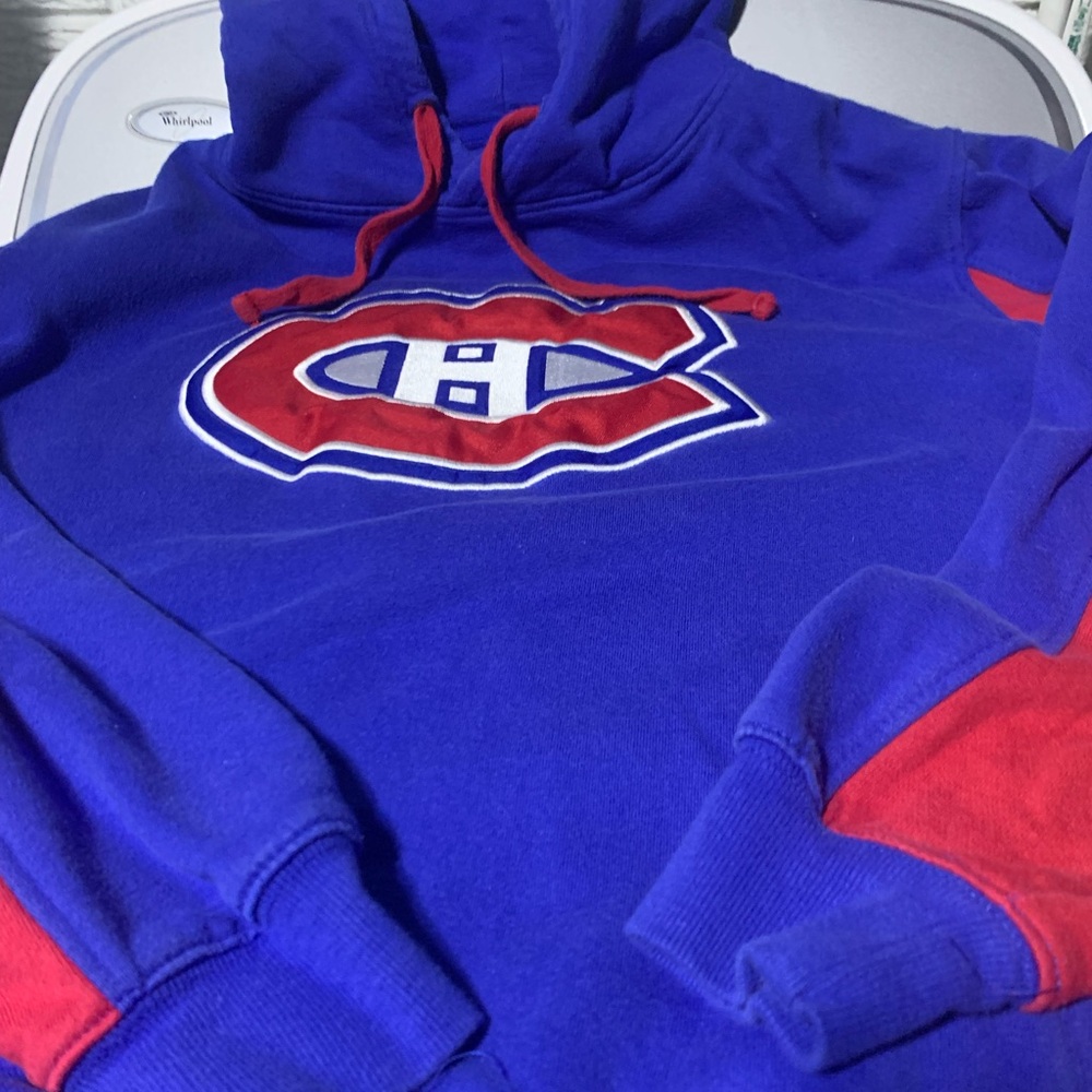 Fanatics Blue Hoodie Montreal Canadiens XL